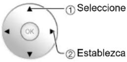 PANASONIC Viera TH-50PX80 - ■Para seleccionar el canal ó la clasificación del programa que va a bloquear - 3
