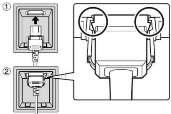 PANASONIC Viera TH-50PX80 - AC cord connection - 2