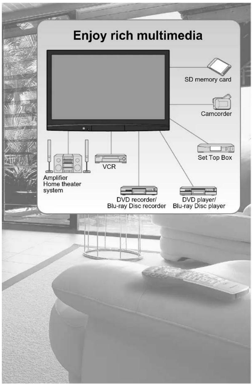 PANASONIC Viera TH-50PX80 - HDAVI Control™ - 1