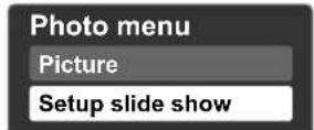 PANASONIC Viera TH-50PX80 - ■To setup the slide show mode - 2