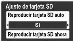 PANASONIC Viera TH-50PX80 - Inserte la tarjeta SD y seleccione "Reproducir tarjeta SD ahora". - 1