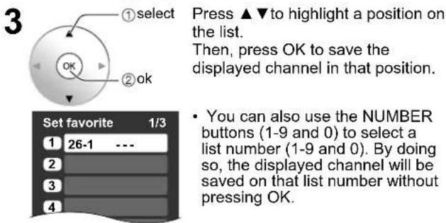 PANASONIC Viera TH-50PX80 - ■ Set Favorite Feature - 4