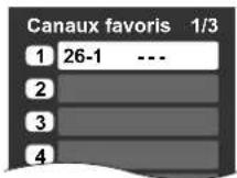 PANASONIC Viera TH-50PX80 - ■ Utilisez la fonction de favoris - 2