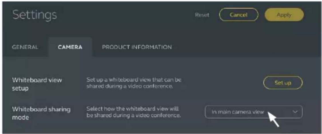 JABRA 8601-139 - Partager le tableau blanc dans le flux vidéo principal - 1