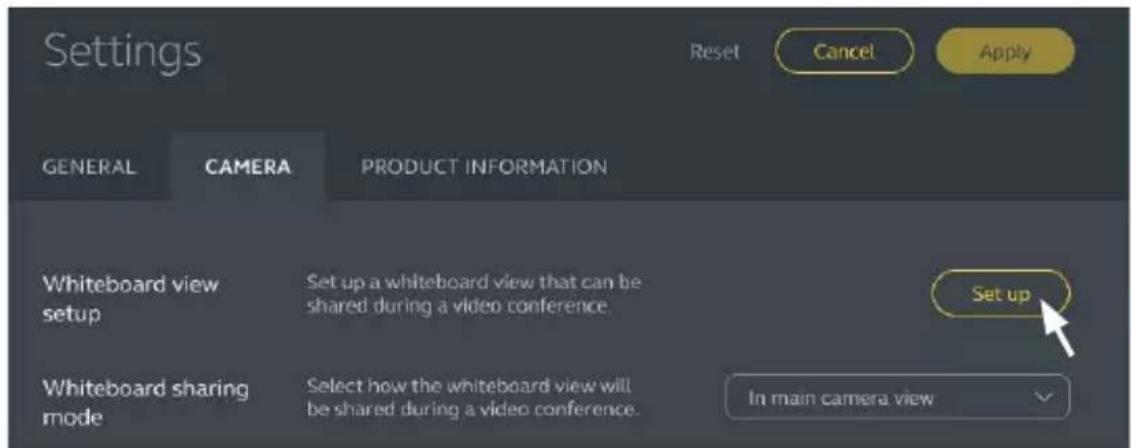 JABRA 8601-201 - Configurer la vue du tableau blanc - 1