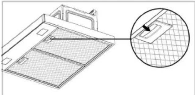 GRUNDIG GDKP5485BBSCH - Entfernen der Aluminiumfilter - 1