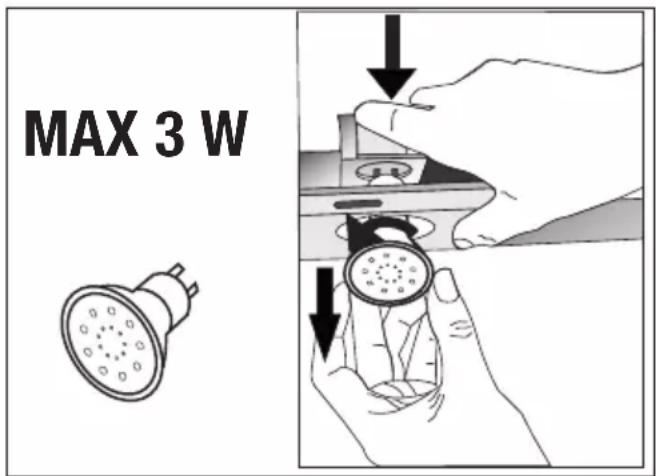GRUNDIG GDSP5470BSCH - Replacement of Lamp - 1