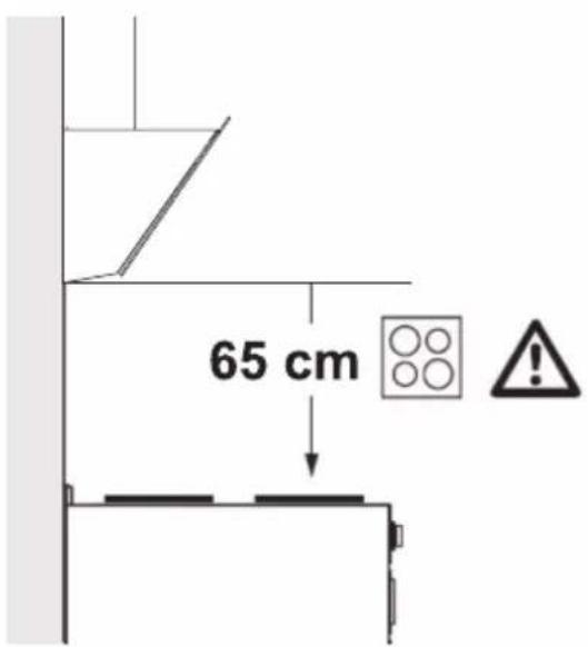 GRUNDIG GDSP5470BSCH - Positionierung des Geräts - 1