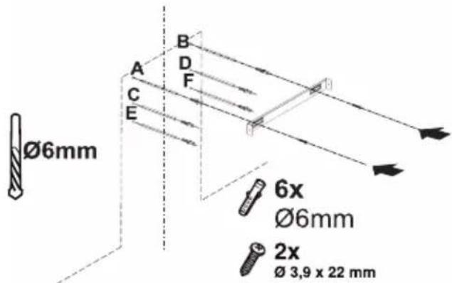 GRUNDIG GDSP5470BSCH - Instalarea deflectorului de aer - 1