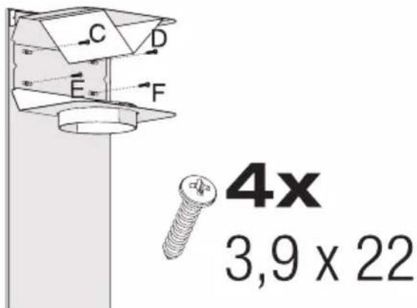 GRUNDIG GDSP5470BSCH - installasijon av apparatet - 1