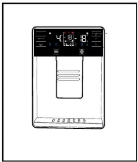 GRUNDIG GQN21355XN - Water dispenser at the door (in some models) - 1