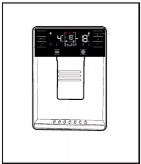 GRUNDIG GQN21355XN - Waterdispenser bij de deur (in sommige modellen) - 1