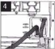 GRUNDIG GT5P6923M0 - Raccordement du tuyau d'évacuation d'eau - 4