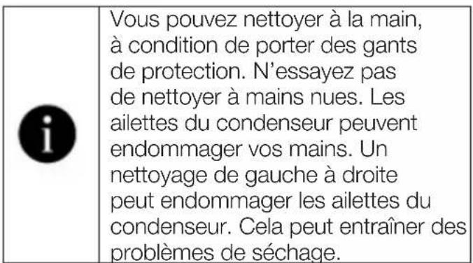 GRUNDIG GT5P6923M0 - Nettoyage du condenseur - 8