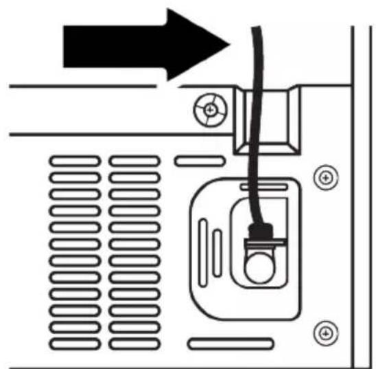 GRUNDIG GSBS 23340 FX - Anschluss des Wasserschlauchs an das Gerät - 1