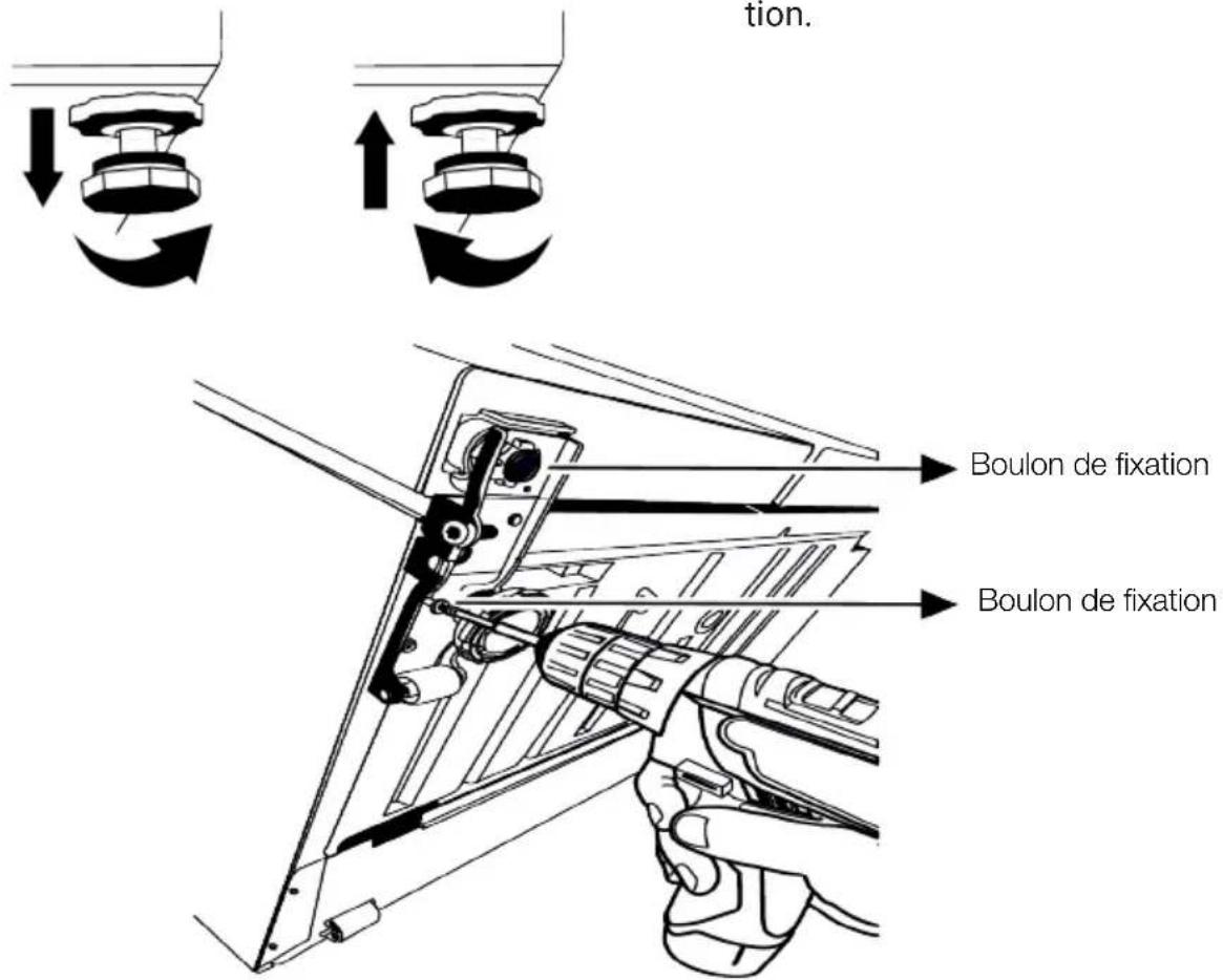 tion. Boulon de fixation Boulon de fixation