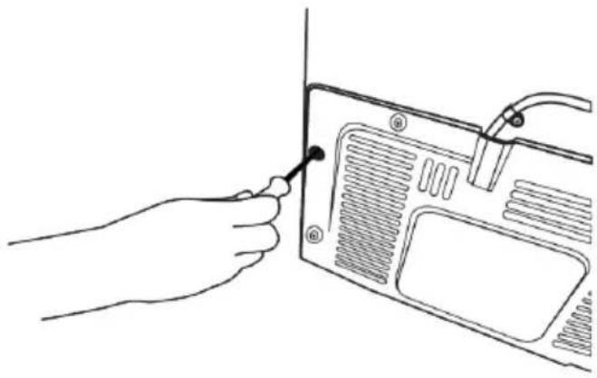 GRUNDIG GSBS 23340 FX - Anbringen der Kunststoffkeile - 1