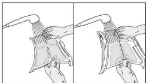 GRUNDIG GT5P6823W0 - Filtres à fibres (filtres internes et externes) / Nettoyage de la surface intérieure de la porte de chargement - 4