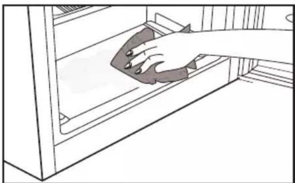 GRUNDIG GKMI25710 - Knop om thermostaat in te stellen - 1