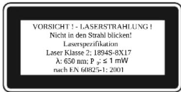Herkules STR 921 L - Attention : Rayon laser - 1