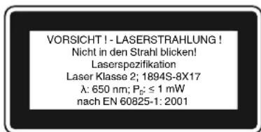 Herkules STR 921 L - ⚠️ Pozor: lasersko zračenje Nemojte gledati u zraku Klasa lasera 2 - 1