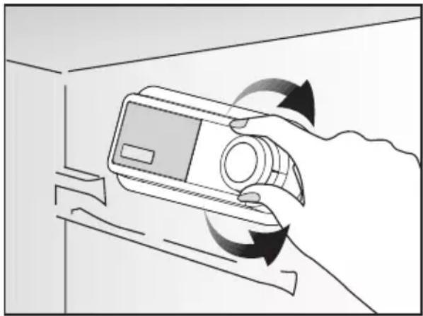 GRUNDIG GSMI20230N - Setting the operating temperature - 1