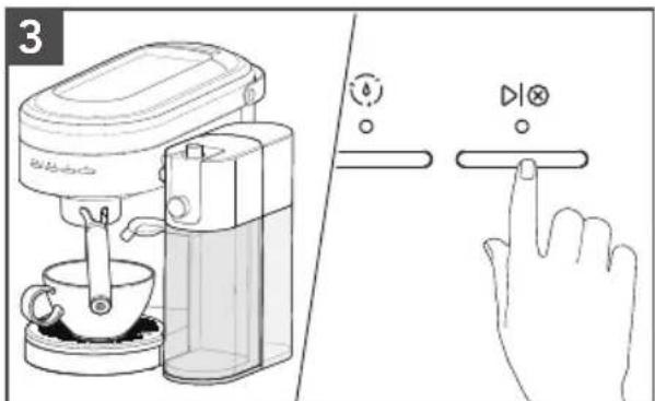 KITCHENAID KESMK4MH - Cómo ensamblar la jarra de leche: - 7