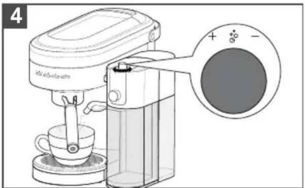 KITCHENAID KESMK4MH - Cómo ensamblar la jarra de leche: - 8