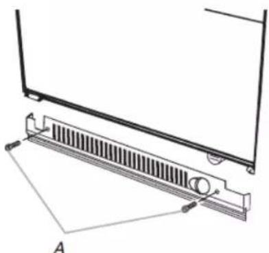 KITCHENAID KBSN708MPA - Installation de la grille de la base - 3