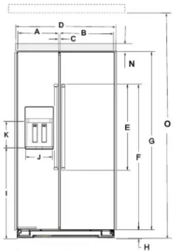 KITCHENAID KBSN708MPA - Vue de face - 1
