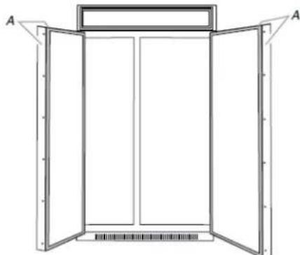 KITCHENAID KBSN708MPA - Installation du panneau de porte - 1