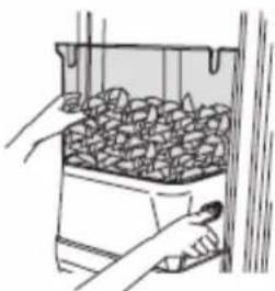 KITCHENAID KBSN708MPA - To Remove and Replace the Ice Storage Bin: - 1