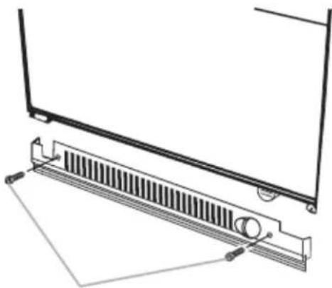 KITCHENAID KBSD708MBS - Installation de la grille de la base 5. - 3