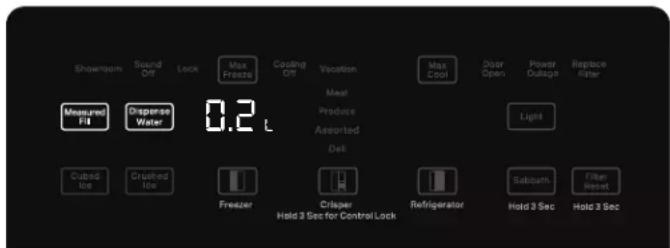 KITCHENAID KBSD708MBS - Enregister et quitter la calibration - 1