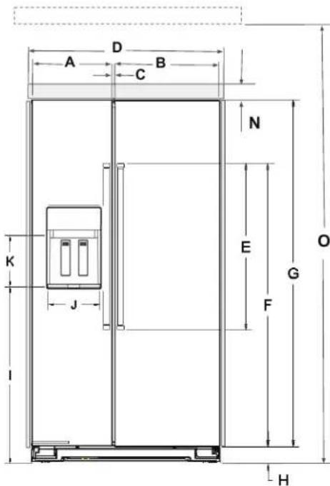 KITCHENAID KBSD708MBS - Vue de face - 1