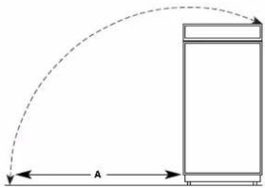 KITCHENAID KBSD708MBS - Side Tipping Radius - 1