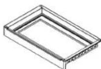 KITCHENAID KBSD708MBS - Tablette de rangement à plateau - 1
