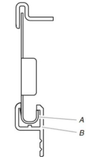 KITCHENAID KBSD708MBS - Installation de la grille de la base 5. - 1