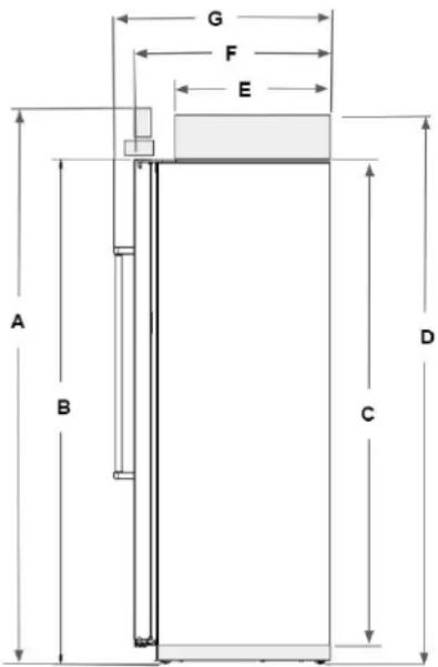 KITCHENAID KBSN702MPS - Vue latérale - 1
