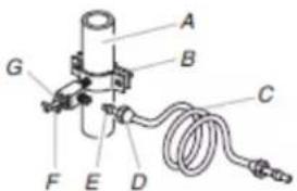 KITCHENAID KBSN702MPS - Style 2 - Raccordement de la canalisation d'eau - 1