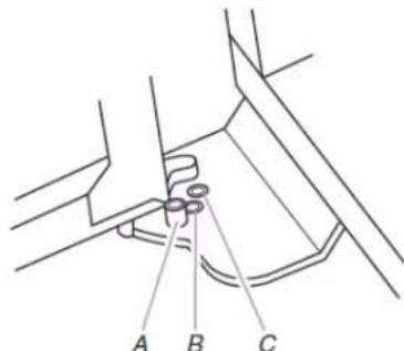 KITCHENAID KBSN702MPS - Réglage de l'ouverture de la porte - 1