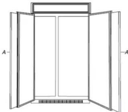 KITCHENAID KBSN702MPS - Installation du panneau de porte - 2