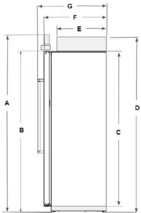 KITCHENAID KBSN702MBS - Side View - 1