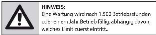ORANIER conGuide - Anzeige „Service“ - 1