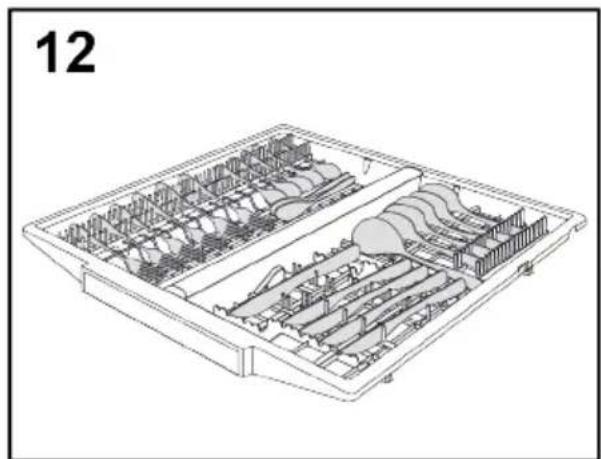 HAIER XS 6B0M3PDB - UTILISATION DU TROISIÈME PANIER (uniquement sur certains modèles) - 1