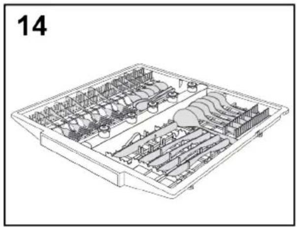 HAIER XS 6B0M3PDB - "CUTLERY SHINE PLUS SYSTEM" (Nur bei einigen Modellen) - 1