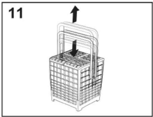 HAIER XS 6B0M3PDB - PANIER À COUVERTS (uniquement sur certains modèles) - 2