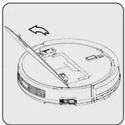GRUNDIG VCR 3229 L - Limpieza del contentedor de polvo y filtros - 5