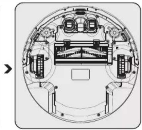 GRUNDIG VCR 3229 L - Cleaning the sensor and wheels - 4