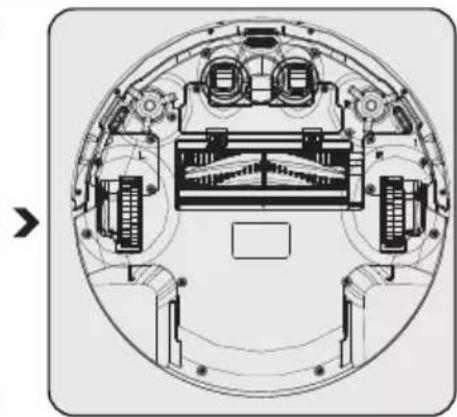 GRUNDIG VCR 3229 L - Sensor ve tekerleklerin temizlenmesi - 4